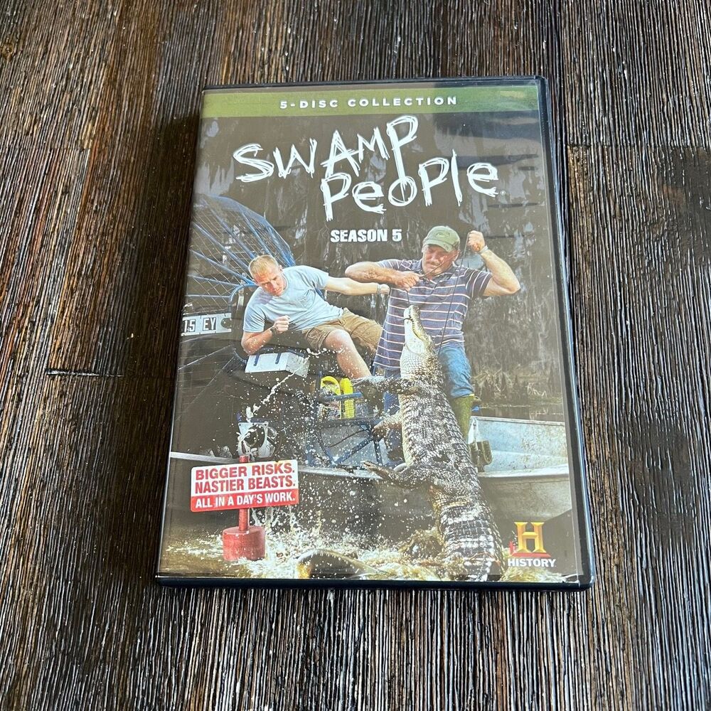 Swamp People Season 5 DVD 2014 5-Disc Collection English SDH NTSC Widescreen